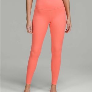 NWT RASBERRY CREAM 25” align leggings size 2